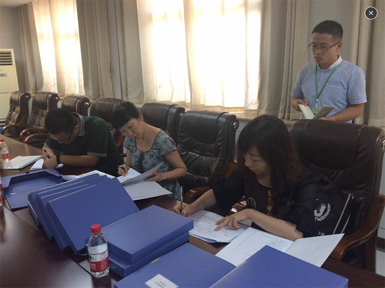 省级健康促进医院评估小组对我院进行评估验收